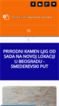 Mobile Screenshot of prirodnikamenljig.rs